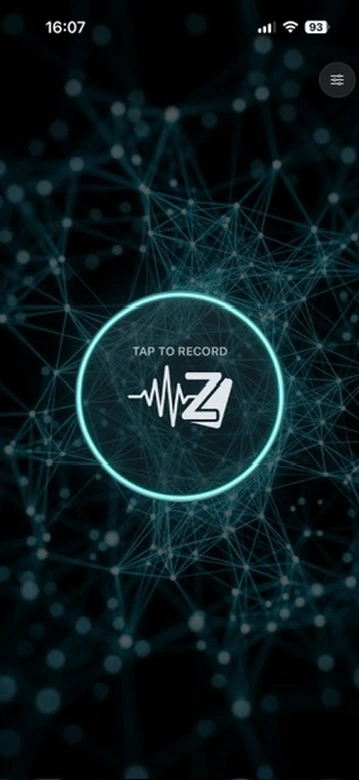 Voice Zettel on iPhone